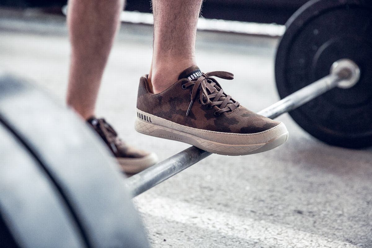 Nobull Canvas Men's Trainers Camo | Australia (VW6854)